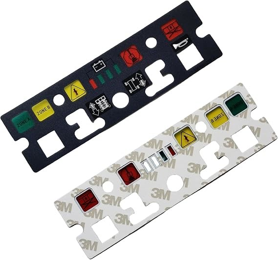 1001091272 Scissor Lift Stickers Plastic Material For JLG ES