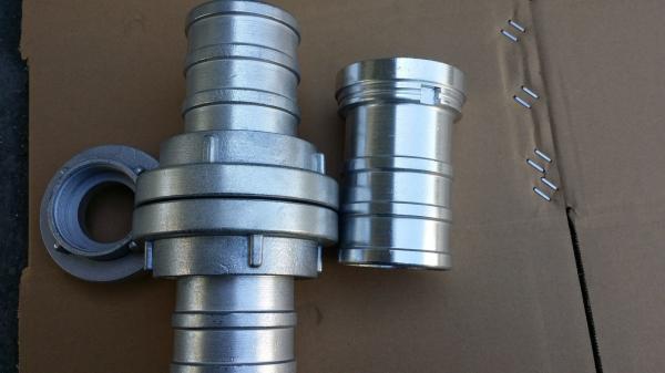 Aluminum Casting Fire Hose Connections , Fire Hose Coupler CE / ACE