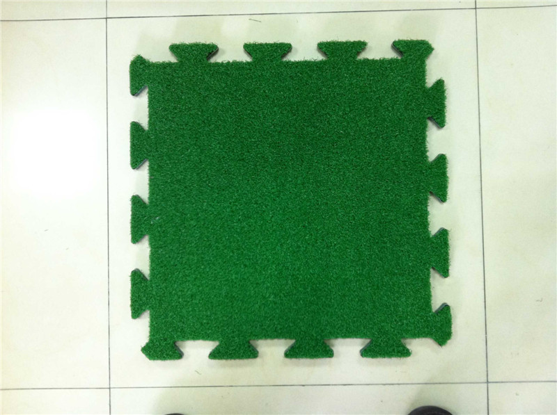 XPE Shock Pad Decorative Synthetic Lawn Grass Turf For Kindergarten  20mm - 50mm