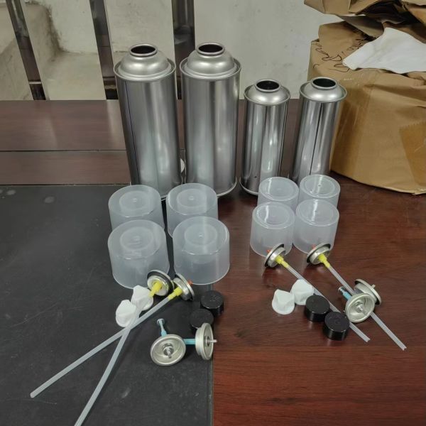 Empty Tinplate Aerosol Spray Can Container For Car Paint Petroleum Chemical Adhesives Coatings