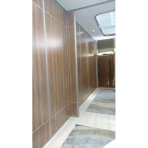 Commercial Aluminium Sliding Door / Office Folding Partition Wall Multi Color