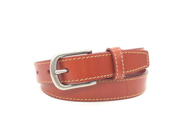 Anti - Silver Pin Buckle Casual Jeans Leather Belt  For Men / Kids / Girl