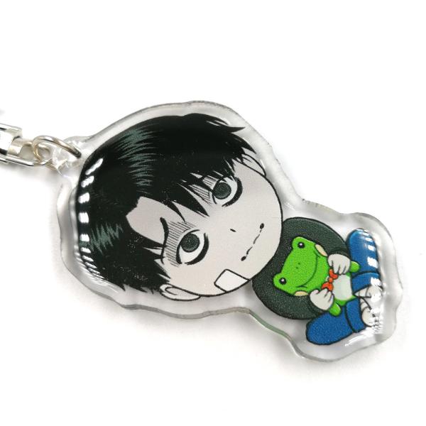 Customized Clear Acrylic Charms/Epoxy Glitter Anime Acrylic Keychain Laster Cutting Double Sided Printing Acrylic Keyrin