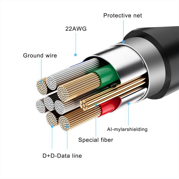 High Speed 5Gbps 3.0 USB Type-C to Type A Cable for VR 1 2 Headset VR Link Cable
