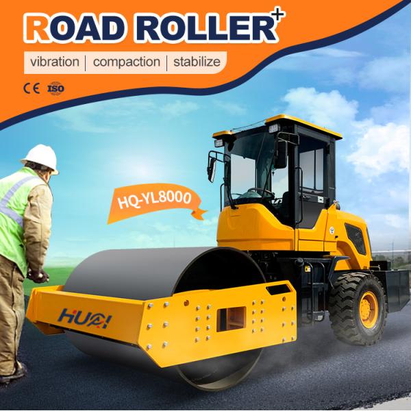 8 тонн вибрирующий дорожный ролик стальной земляной компрессор с конкурентоспособным 1