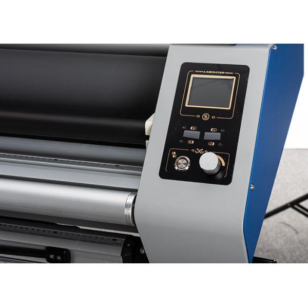 Laminadora Profesional de Rodillos Calientes 220V / 110V Máquina Laminadora de Rodillos Calientes Para Laminación Velocidad 0 - 12m / Min