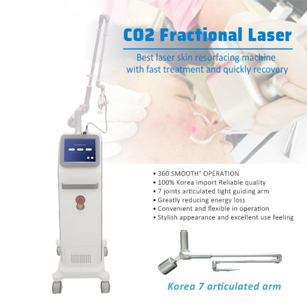 10600nm Medical CE  Co2 Fractional Laser Machine For Clinic Salon