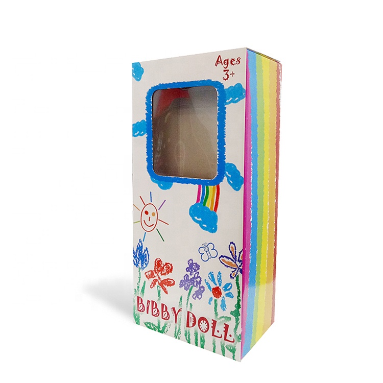 Подарочная коробка игрушки рифленых детей с пластиковой коробкой игрушки толщины окна 2мм магнитной