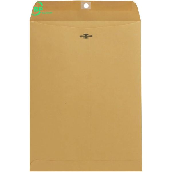 Kraft Clasp envelope machine bp001 with hole punch and metal clasp insert for many differ size kraft paper
