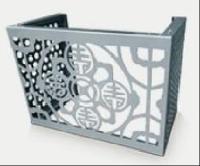 Capot de couverture pour équipements extérieurs Anti-multiple Érosion fleurs de conception en aluminium Façade anodisée enduite installation murale extérieure anti-statique