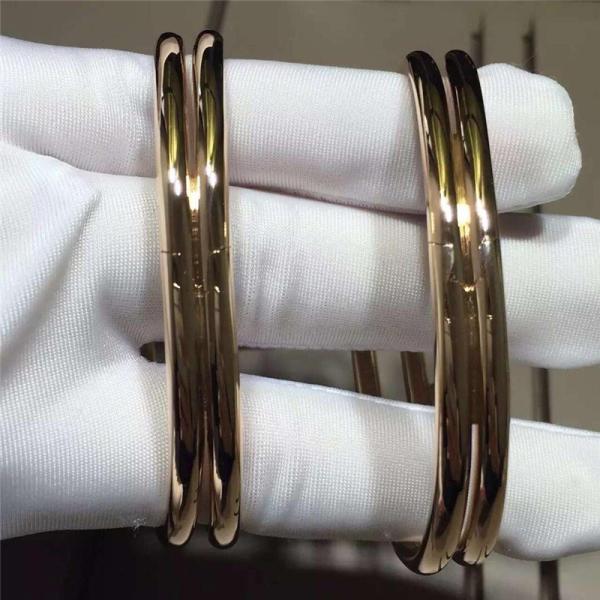 C luxury just nail bracelet 18k gold  white gold yellow gold rose gold bracelet  Jewelry factory in Shenzhen, China