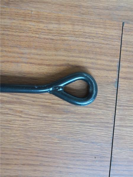 Helix Forged Thimble Eye Earth Ground Anchor Welding Helix And One Plate Screw Anchor