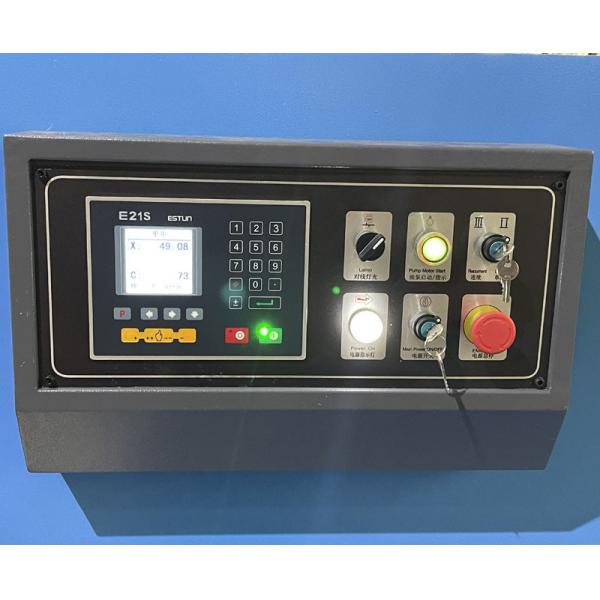 5.5kw Hydraulic Swing Shearing Machine 6*3200mm Carbon Steel CNC Cutter Shears