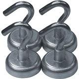 Master Magnetics MHHH9X8 Magnetic Hook White Enamel Paint, 1 Diameter, 1.5 Total Height free samples