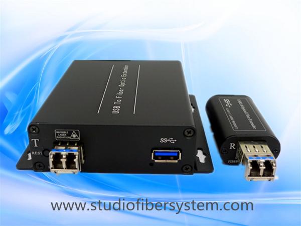 1Port compact USB3.0 fiber optical extender for 5GB 3.0 usb over 1 sm/mm fiber to 250M