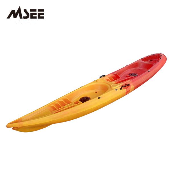 Sun Resistance LLDPE Material Two Person Fishing Kayak Boat 390x75x37CM