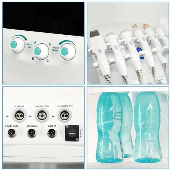 Smart Ice Blue Hydra Microdermabrasion Facial Skin Care Machine Hydra Dermabrasion Beauty Machine with Skin Analysis