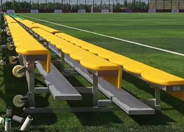 Light Weight Aluminum Stadium Bleachers Portable Outdoor Seat Color Optional