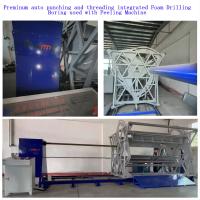 C518 Perçage de mousse ronde perforation intégrée dans une machine de perçage de mousse ensemble de machine de pellage
