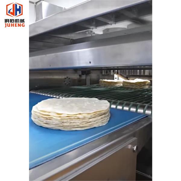 SUS304 Roti Chapati Maker Machine 6000 To 7500pcs/H Tortilla Maker Machine Commercial