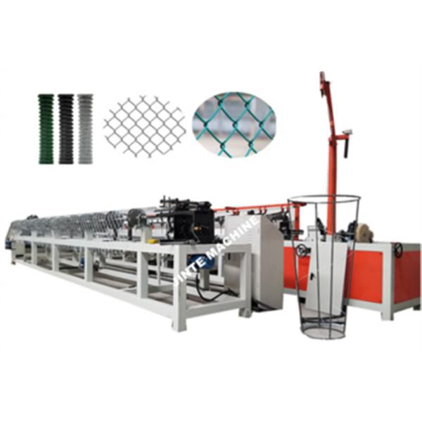 Pvc Wire CE Fully Automatic Chain Link Fence Machine