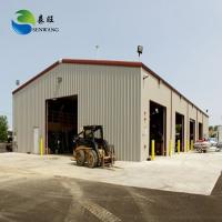 Optimale stockage Structure en acier sec Construction d'entrepôt Couleur Plaque d'acier / panneau sandwich revêtement de toit