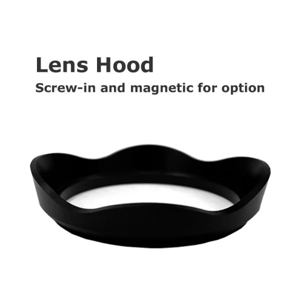 OEM Vegan Leather iPhone Case With 58mm Magnetic Filter Adapter And Shockproof Protection
