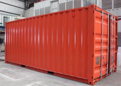 Chambre préfabriquée rouge en acier de récipient d'expédition de Shell 20 Hc