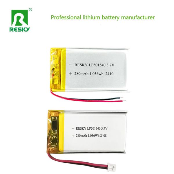 Rechargeable Lithium Polymer Battery 501540 3.7v 280mAh Recycling Power Lipo Battery Cells