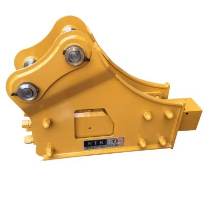 OEM 75mm 7 Ton Jack Hammer Rock Breaker Attachment para a máquina escavadora