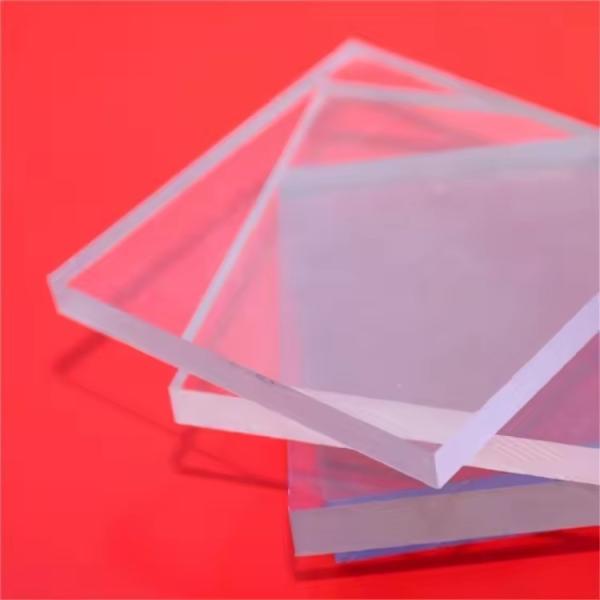 8 mm d'épaisseur feuille de polycarbonate solide en polycarbonate vierge à 100% pour la toiture