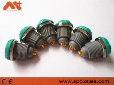 (G51M08-P04LJG0-0080) soquete plástico do único entalhe do pino do impulso 4 da tração 1P, plástico, verde