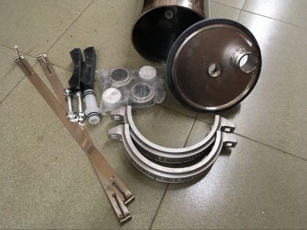 Alojamento da membrana do tratamento da água FRP, 8 alojamento da membrana da polegada 8040