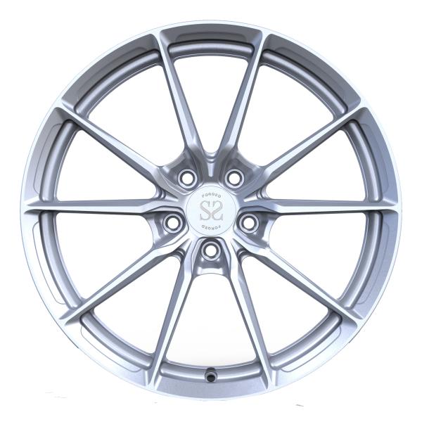 Серебряное Monoblock 1 часть выковало блюдо колес изготовленное на заказ дирекционное глубокое