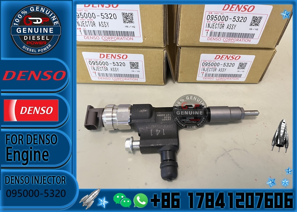 New High Quality Original Genuine Denso Fuel Injector Nozzle 095000-5320/5321 23670-78031/79036/E0140/0141 Standard Size CN/SHA