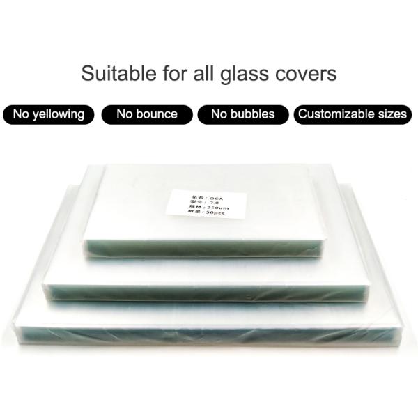 Écran tactile Iphone Oca Glass 250um Film clair pour téléphone portable