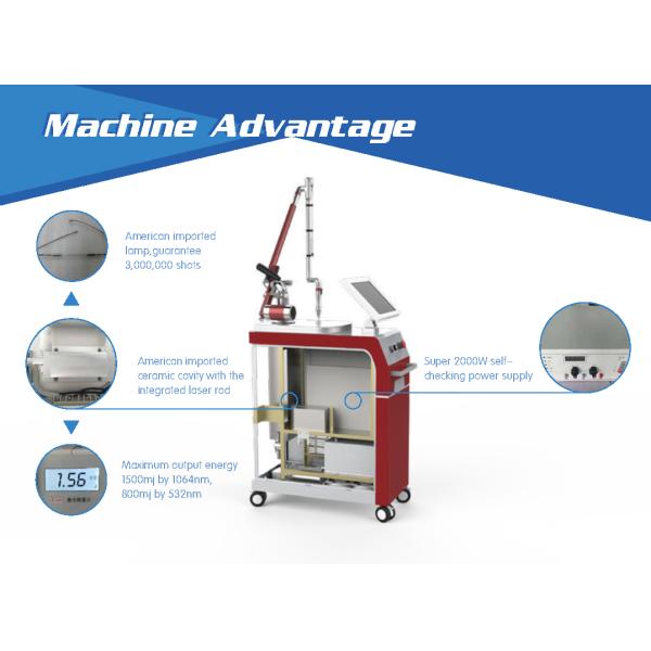 2019 Popular Nubway Q Switched Nd Yag long pulse laser tattoo laser removal machine