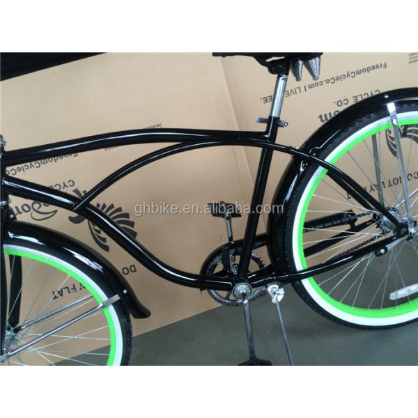 Green Aluminum Alloy Rim 26 inch Schwinn Beach Cruiser Bike for Men Gross Weight 18 kg
