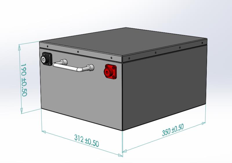 Глубокая батарея батареи лития BMS Bluetooth цикла 12V 200ah Lifepo4