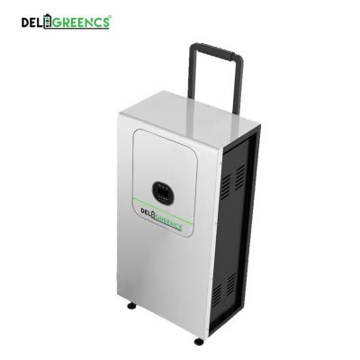 9.6kwh ciclo profundo LiFePO4 ESS com o inversor incorporado de MPPT