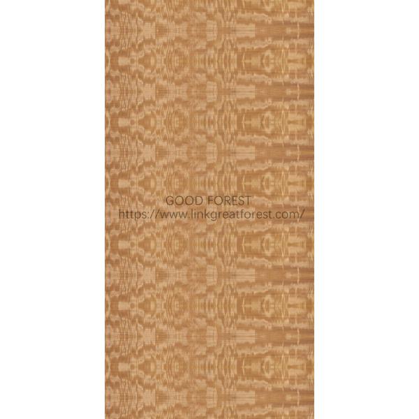 Natural Figured Anigre Block Figure Fancy Plywood Good Quality For Door And Windows Panel E1/E2 Grade China Factory