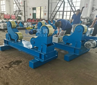 Industrial 20 Ton tank welding rotator for SAW automatic welding line