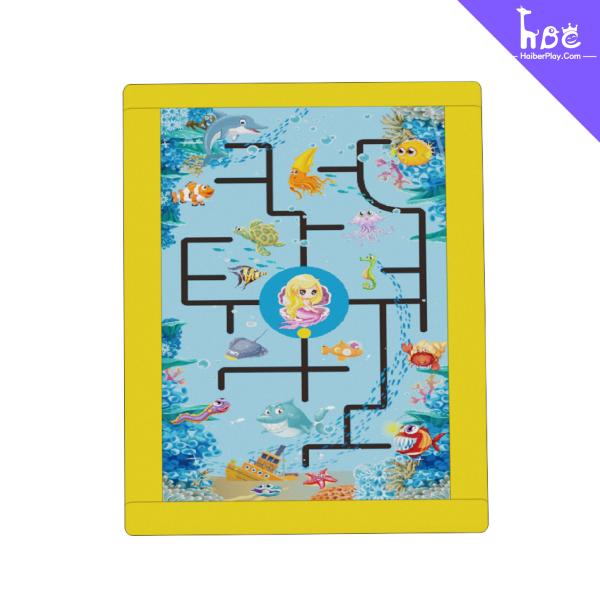 Panneau murale de terrain de jeu intérieur personnalisable - écologique et durable