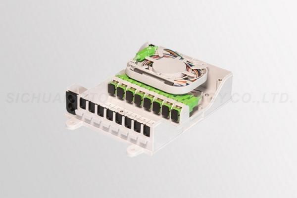 OEM Fiber Optic Termination Box 8 Ports 0.9mm Pigtail ISO Certification
