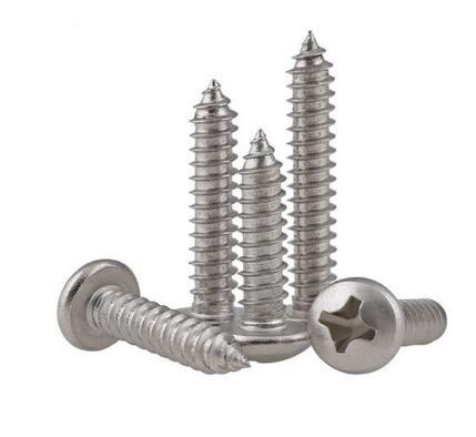 Din7995 Mild Steel Raised Countersunk Head Wood Screw Cross Recessed A2 A4