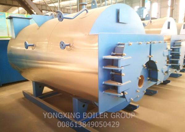 Caldeira de vapor diesel do combustível do duelo/caldeira de vapor horizontal da fábrica cartão da caixa