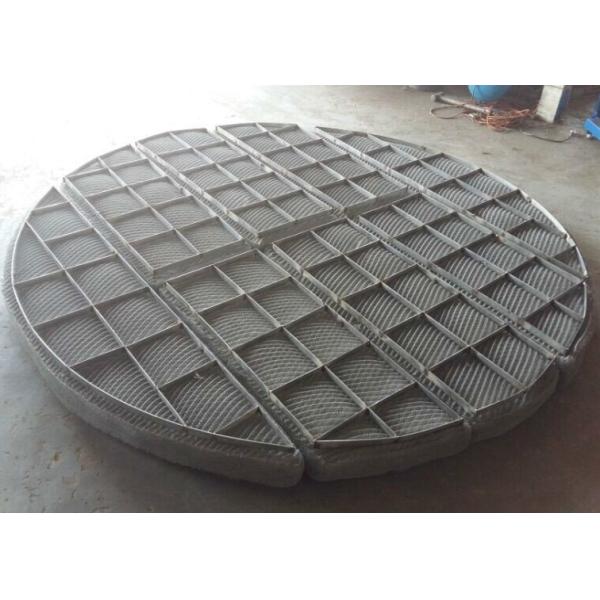 4.5m Diameter Wire Mesh Demister , Efficient Mesh Pad Engineering