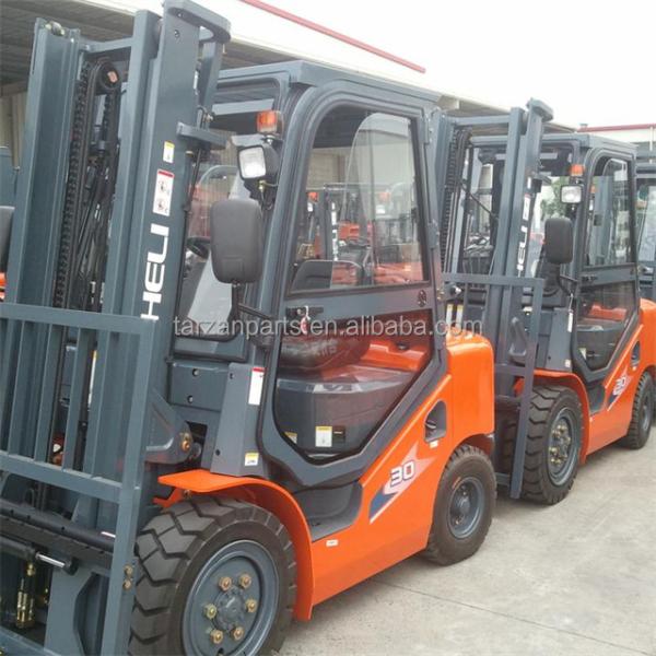 1480mm Overall Width 3ton 5ton 10ton Diesel/Gasoline Forklift with Pneumatic Tire
