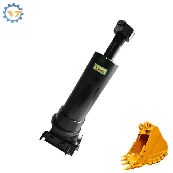 DH220 Peças de escavadeira e escavadeira Peças pesadas de cilindro preto