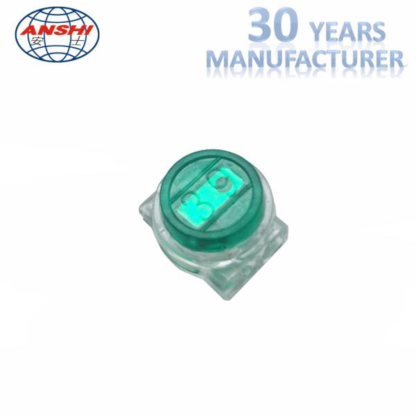 Соединитель 5 проводки замка УГ шотландский, соединители замков зеленого цвета 3М 0,4 до 0.9мм шотландские